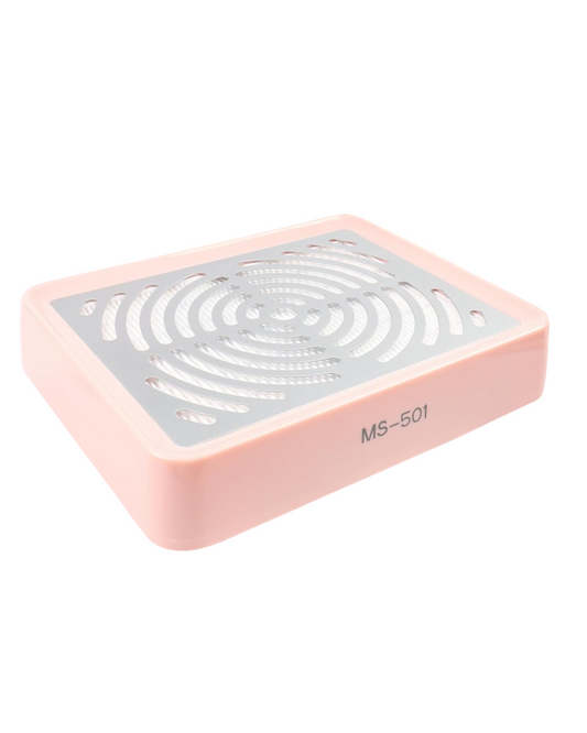 40W Nail Dust Collector with LED Light - Powerful Vacuum for Acrylic Nails