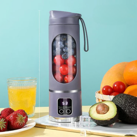 Portable USB Rechargeable Blender - Compact Smoothie & Shake Maker for On-the-Go Nutrition