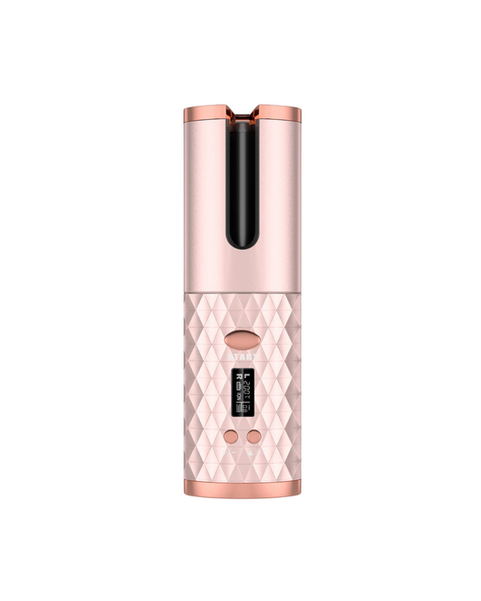 Portable Automatic Hair Curler - USB Rechargeable Ceramic Rotating Curling Iron