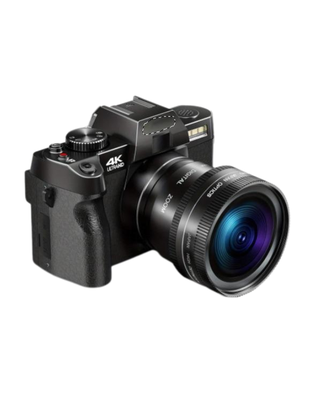 4K Digital Camera - 48MP Photos/60FPS Video with WiFi & App Control