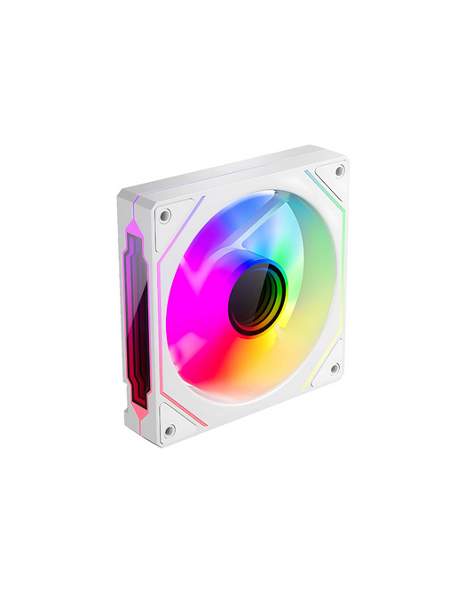 Prism4 Pro 120mm ARGB Fan Kit - 4-Pin PWM RGB Cooling Fans for Gaming PC