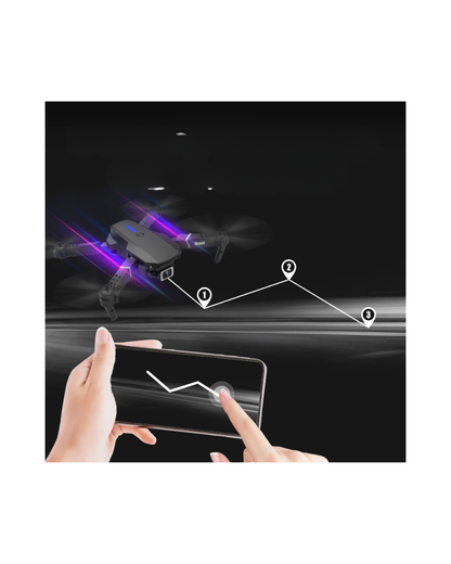 2024 RC Drone - 4K HD Camera, WiFi FPV, Foldable Quadcopter with Extra Batteries