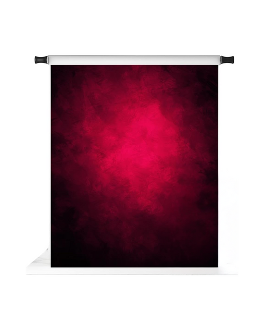 5x7ft Red Photography Backdrop - Professional Portrait & Headshot Background