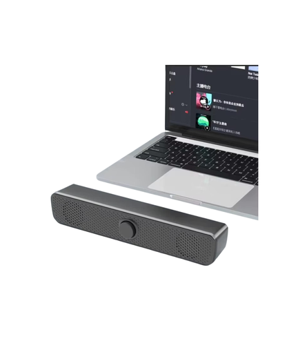 Redragon GS560 Adiemus RGB USB Desktop Soundbar – 2.0 Channel Computer Speaker, Audio-Sync Dynamic Lighting Bar, USB Powered