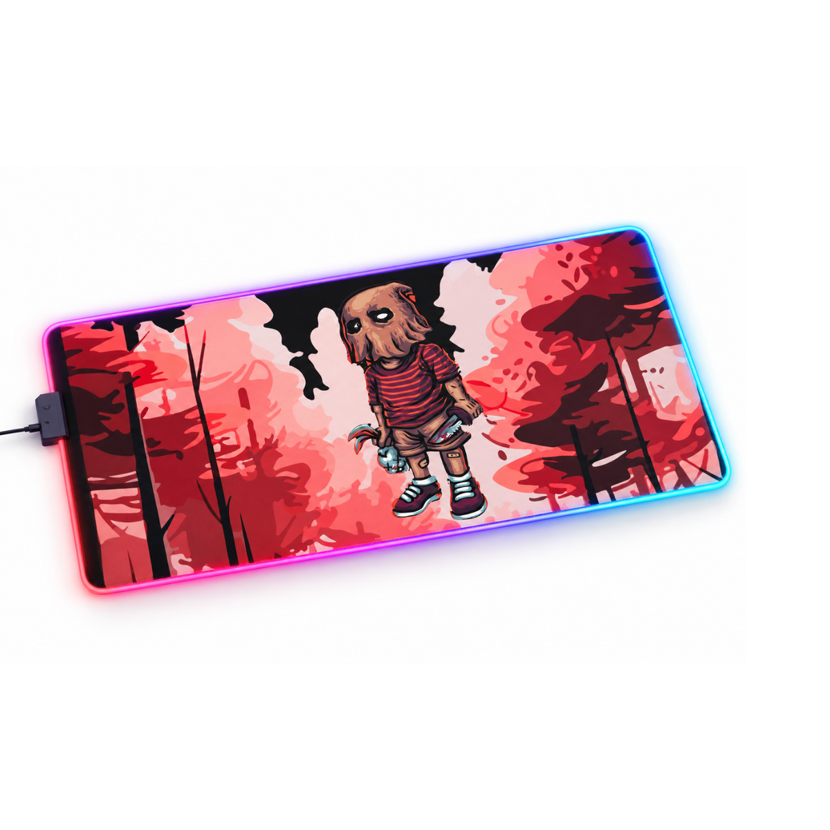 Gaming LED Desk Mat – Wrong Turn