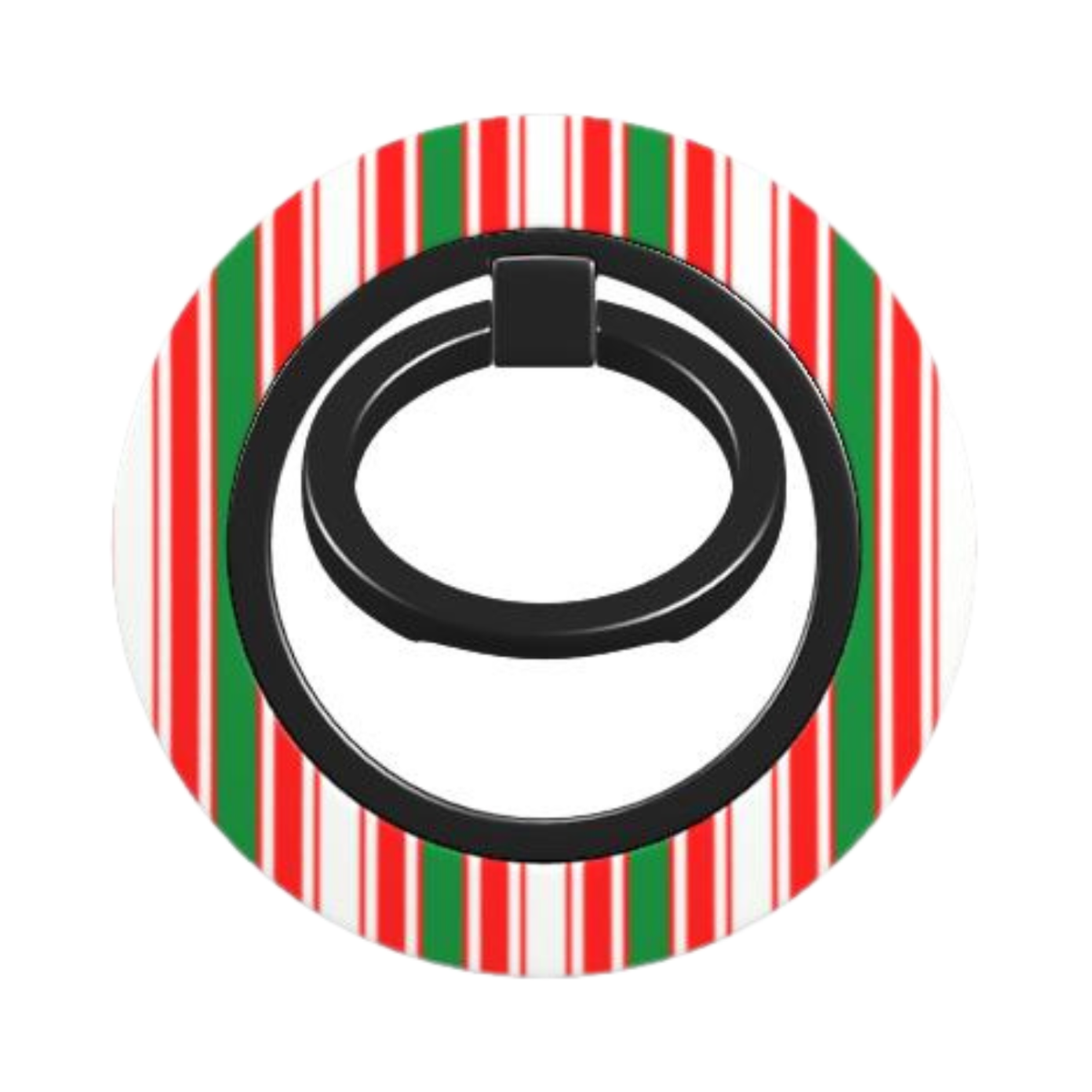 Ring Grip – Candy Stripe Christmas