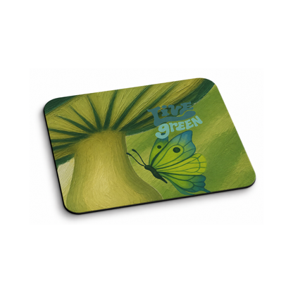 Rectangle Mouse Pad – Live Green