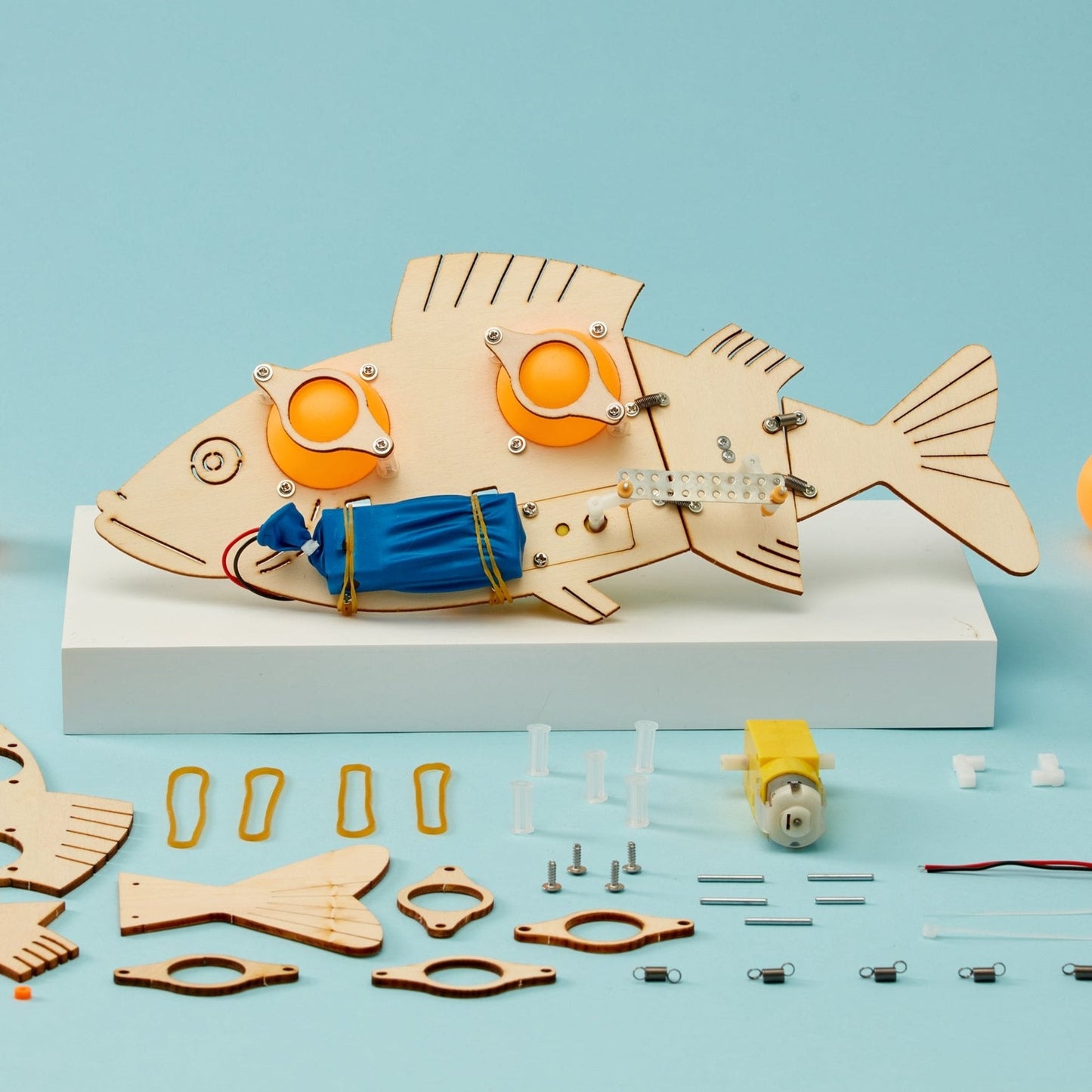 Fish Robot DIY Kit - Educational STEM Learning Toy