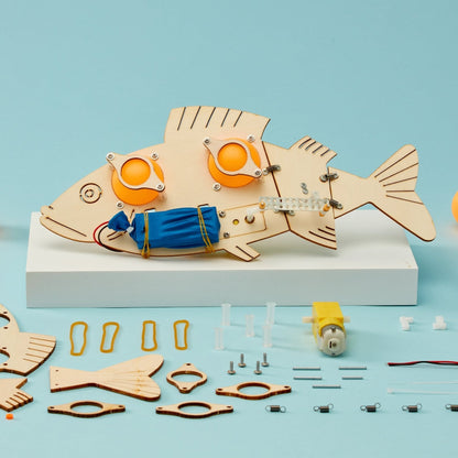Fish Robot DIY Kit - Educational STEM Learning Toy