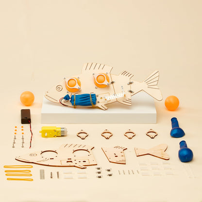 Fish Robot DIY Kit - Educational STEM Learning Toy
