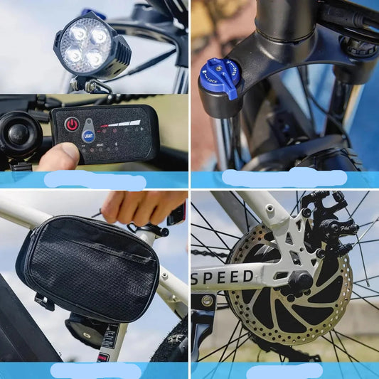 26" Mountain E-Bike Powerful and Portable