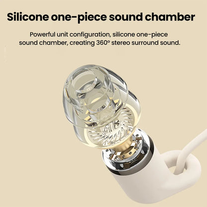 olaf Soft Silicone Wired In-Ear Earphones – 3.5mm Jack, Sleep-Friendly Comfort Fit, Built-In Mic, In-Line Controls, 1.2m Cable, Water-Resistant, CE/FCC/RoHS