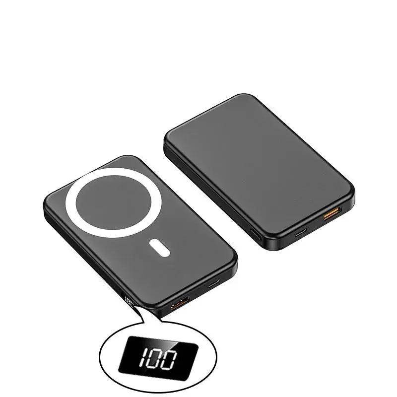 PowerHub ChargeMate Wireless Charger - MagSafe Power Bank for iPhone