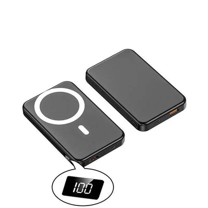 PowerHub ChargeMate Wireless Charger - MagSafe Power Bank for iPhone