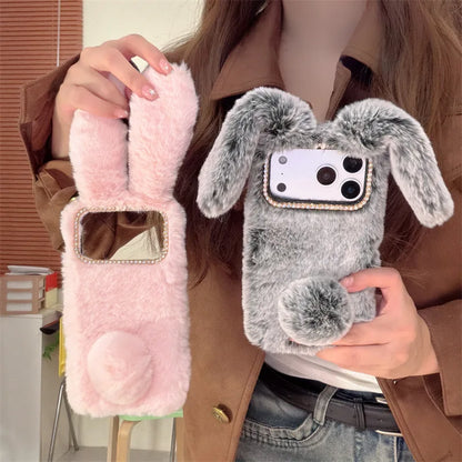 Protective Phone Case – Plush Bunny Ears