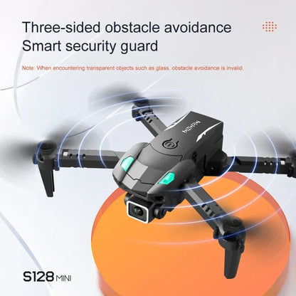 S128 Mini Drone - 4K Professional HD Camera, Triple Battery, 2024 Model