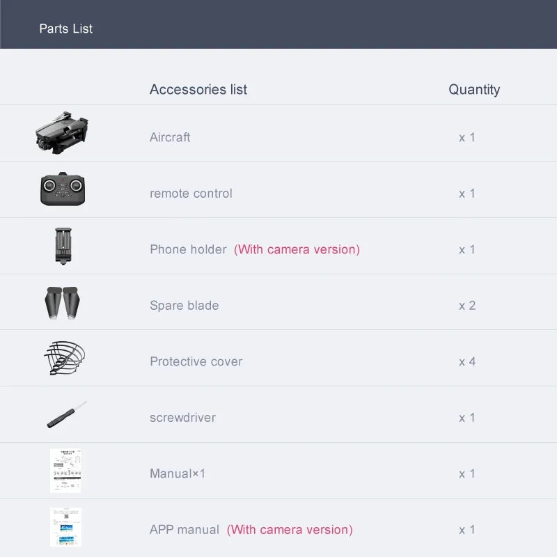 XT6 Mini Drone - 4K/1080P HD Camera, Compact Aerial Photography