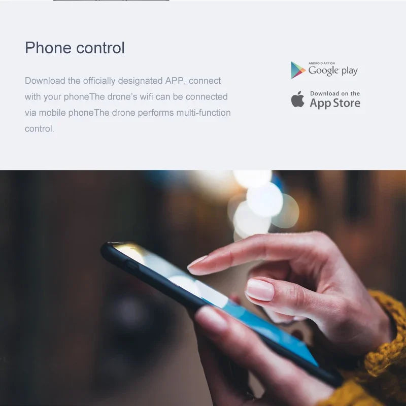 XT6 Mini Drone - 4K/1080P HD Camera, Compact Aerial Photography