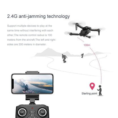 XT6 Mini Drone - 4K/1080P HD Camera, Compact Aerial Photography