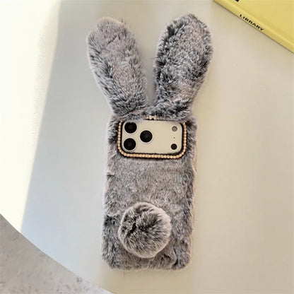 Protective Phone Case – Plush Bunny Ears