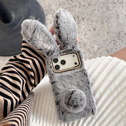 Protective Phone Case – Plush Bunny Ears
