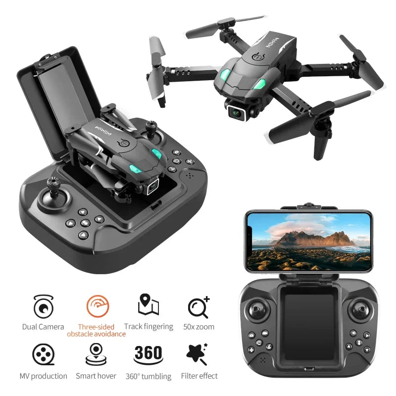 S128 Mini Drone - 4K Professional HD Camera, Triple Battery, 2024 Model