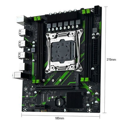 X99 PR9-H Motherboard Optional Xeon E5 2640 V4 LGA 2011-3 CPU Kit Set 16GB DDR4 Memory RAM NVME M.2