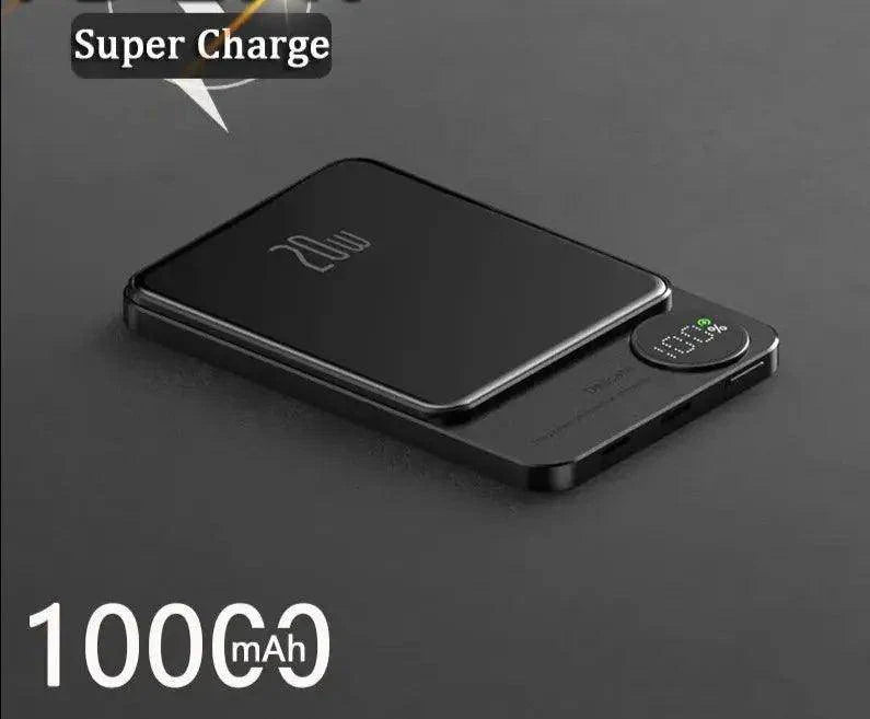 PowerHub ChargeMate Wireless Charger - MagSafe Power Bank for iPhone