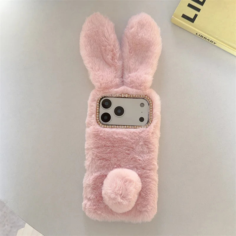 Protective Phone Case – Plush Bunny Ears