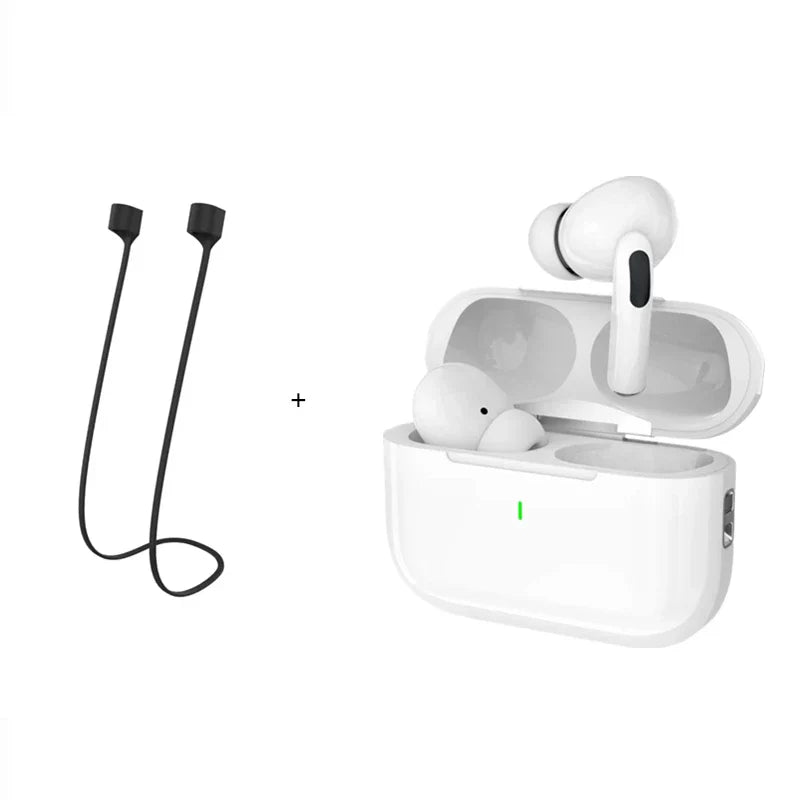 2025 Air Pro True Wireless Bluetooth Earbuds – Active Noise Cancellation, Low Latency, AAC Codec, Bluetooth 5.0, HiFi Sound, Built-In Mic, App Support, For iPhone & Android