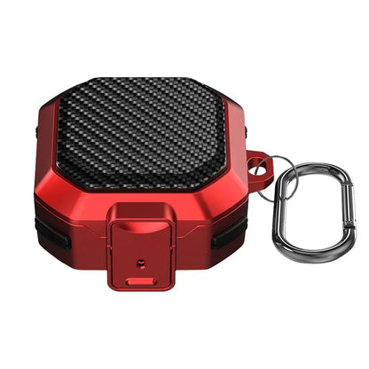 Switch Buckle Armor Case Cover for Samsung Galaxy Buds – Secure Lock Design with Buckle Hook, Protective Plastic Shell