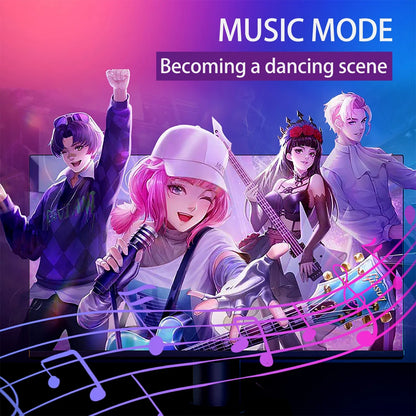 RGB Monitor Backlight Strip for PC – USB Sync LED, App Control, SMD5050, 27–34" Display