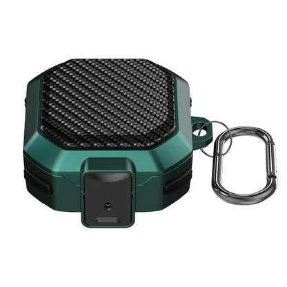 Switch Buckle Armor Case Cover for Samsung Galaxy Buds – Secure Lock Design with Buckle Hook, Protective Plastic Shell