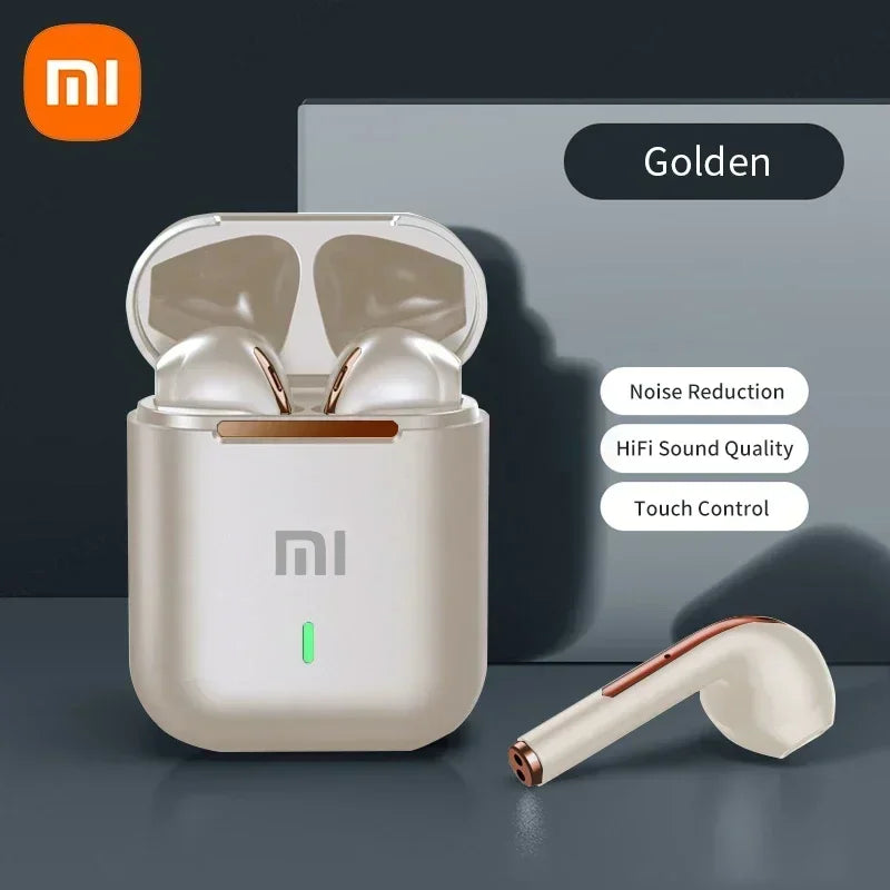 Xiaomi MIJIA True Wireless Earbuds J18 – Bluetooth 5.3 In-Ear Earphones, Active Noise Cancelling, Sound Isolating, Waterproof, Built-In Mic, USB-C Charging Case, App Support