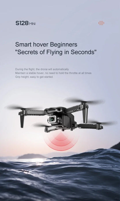 S128 Mini Drone - 4K Professional HD Camera, Triple Battery, 2024 Model