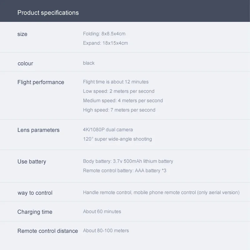 XT6 Mini Drone - 4K/1080P HD Camera, Compact Aerial Photography