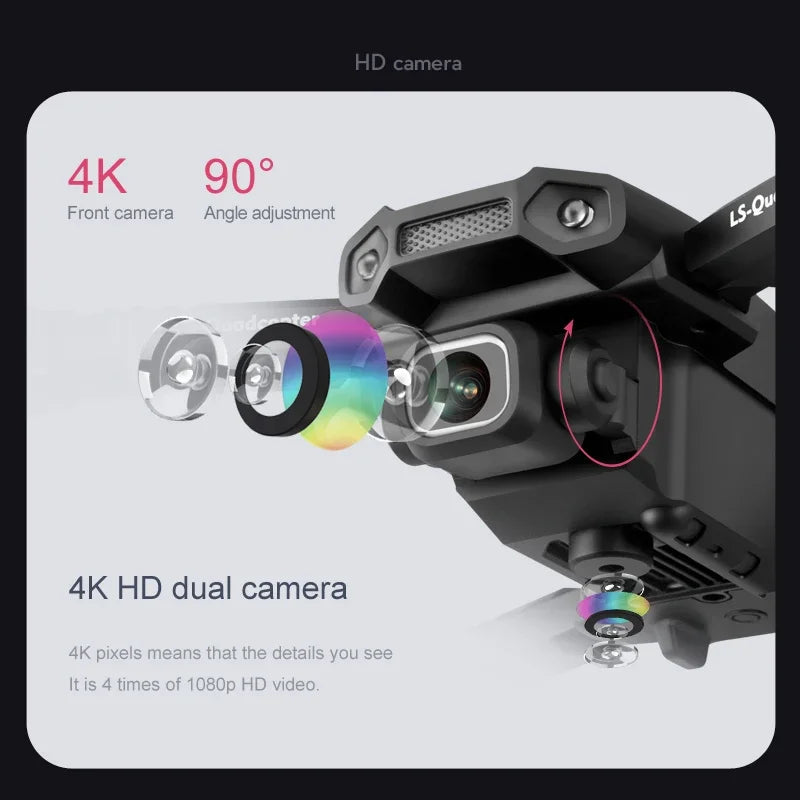 XT6 Mini Drone - 4K/1080P HD Camera, Compact Aerial Photography