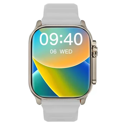 LAXASFIT T900 Ultra Smartwatch – Bluetooth Calling, Message Alerts, 2.01" Display, Heart Rate Sleep Tracking, Sports Modes, Wireless Charging, Compatible with Android and iOS