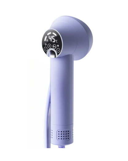 Smart Pet Hair Dryer - Silent Grooming Blow Dryer with Comb for Dogs & Cats (Safe & Gentle)