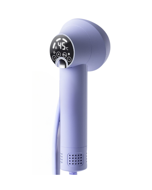 Smart Pet Hair Dryer - Silent Grooming Blow Dryer with Comb for Dogs & Cats (Safe & Gentle)