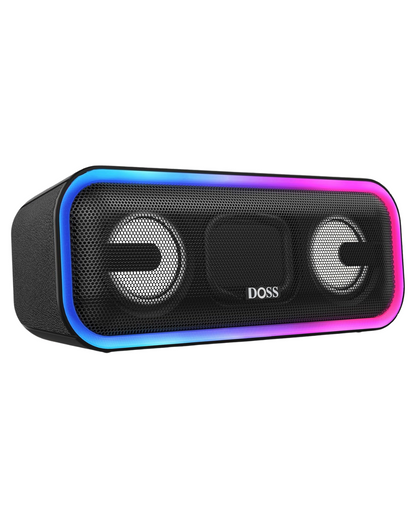 Soundbox Pro+ 24W Bluetooth Speaker - Waterproof Outdoor Speaker with Bass & LED Lights