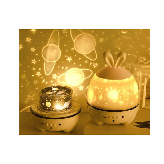 Star Projector Night Light – Lucky Rabbit