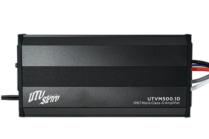 M-Series 500W Mono Amplifier - High-Performance UTV Audio Power