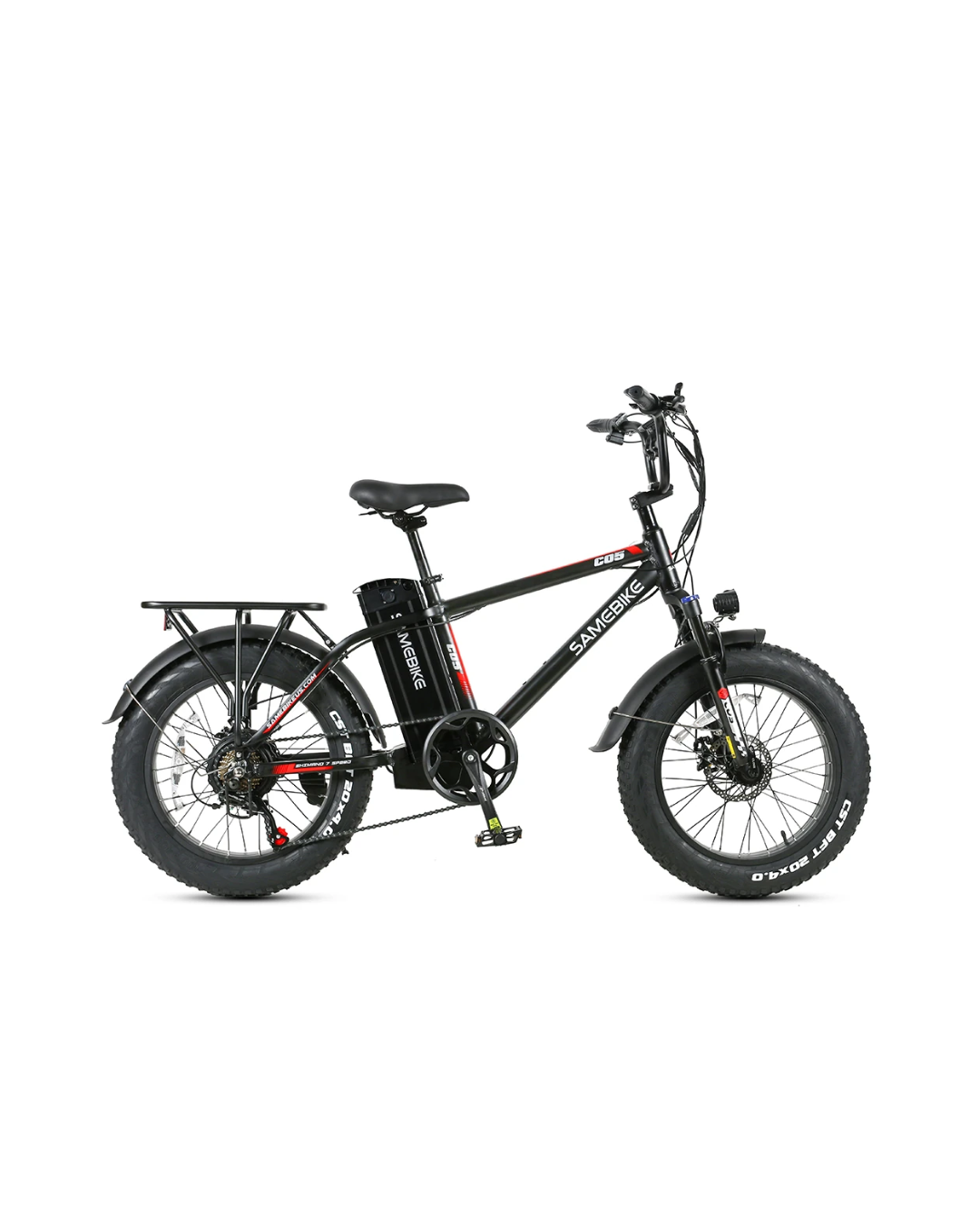 XWC05 Electric Bike - 48V 750W, 20"x4.0" Fat Tire, 13Ah Battery, 60-80Km Range, Dual Disc Brake