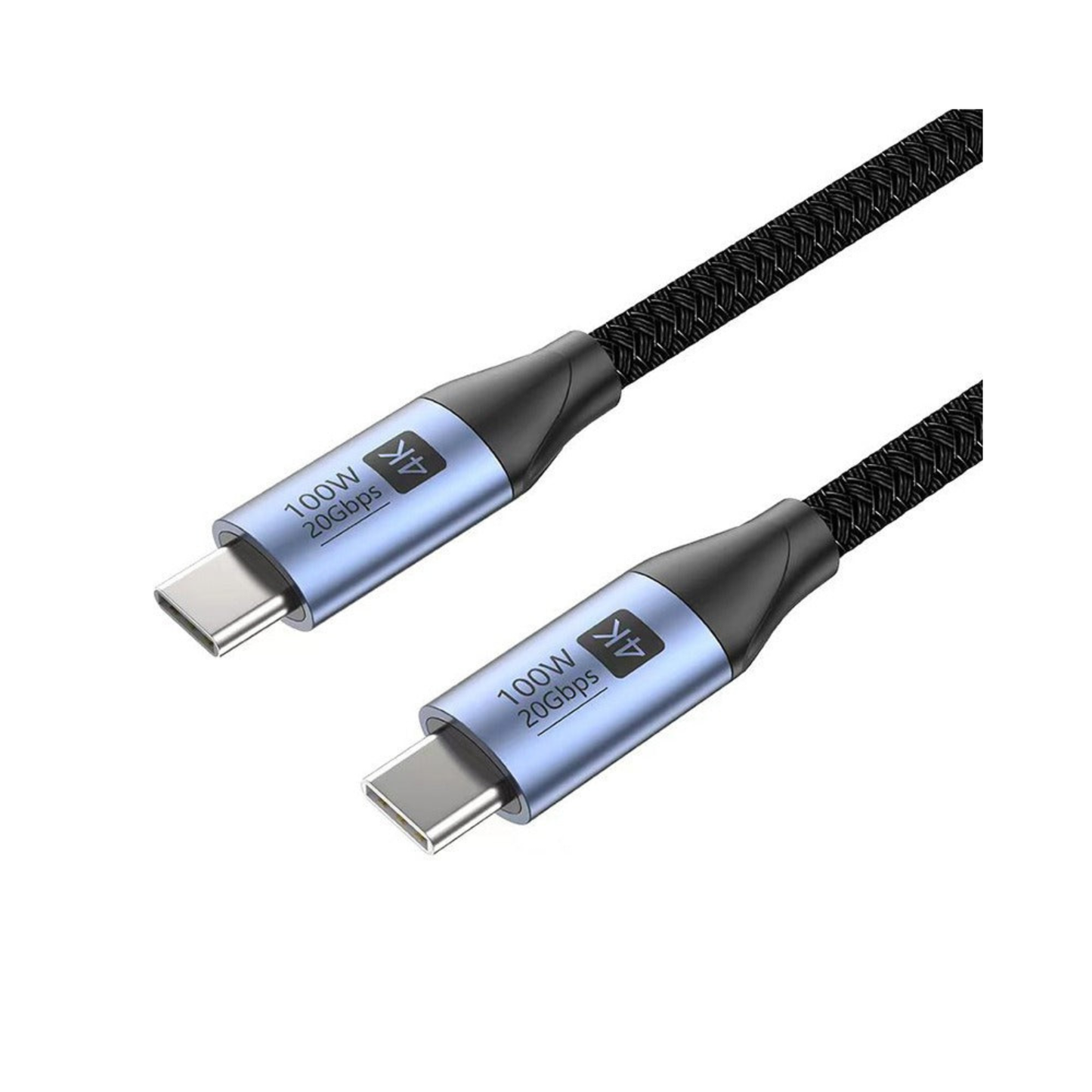 USB-C to USB-C Charging Cable – 100W High-Speed Data Transfer