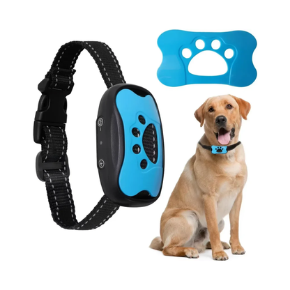 USB Rechargeable Anti-Bark Dog Collar – Ultrasonic Stop Barking Device with Progressive Beep + Vibration Training (7 Levels)