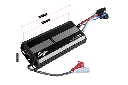 M-Series 500W Mono Amplifier - High-Performance UTV Audio Power