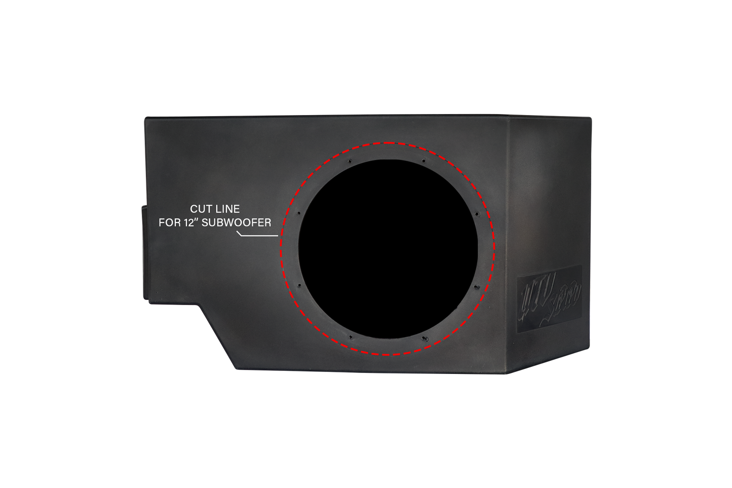 Can-Am Defender 1200W Subwoofer Kit - Single Driver Side 10" Audio System