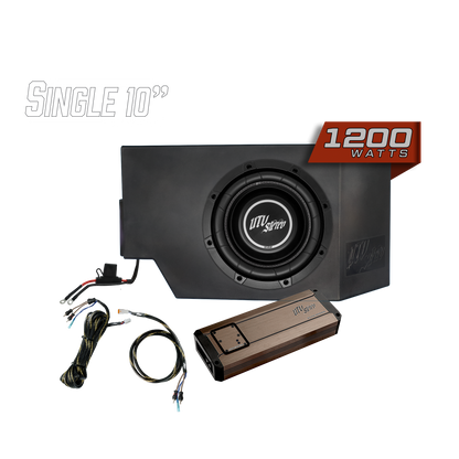 Can-Am Defender 1200W Subwoofer Kit - Single Driver Side 10" Audio System