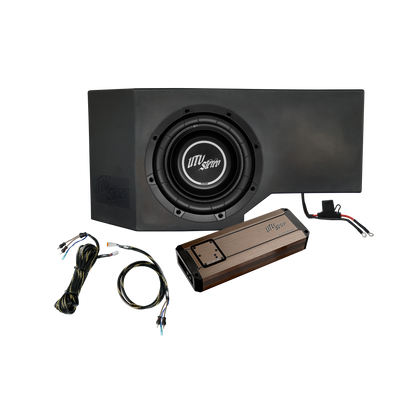 Can-Am Defender 1200W Subwoofer Kit - Single Passenger Side 10" Audio System